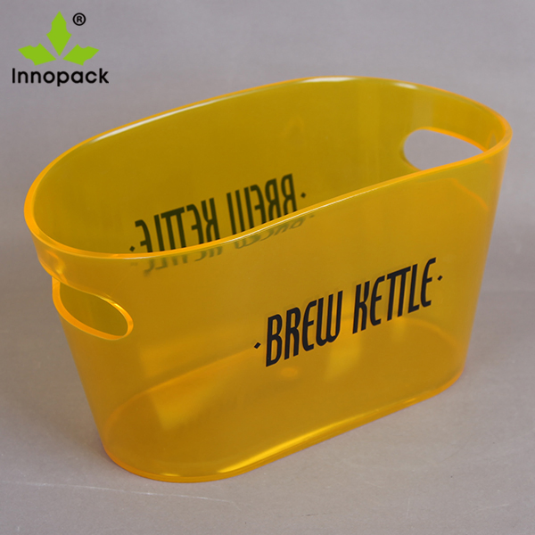 PP/PS/Acrylic Design Party Camping Fishing Ice Bucket/Beer Bucket Wholesale