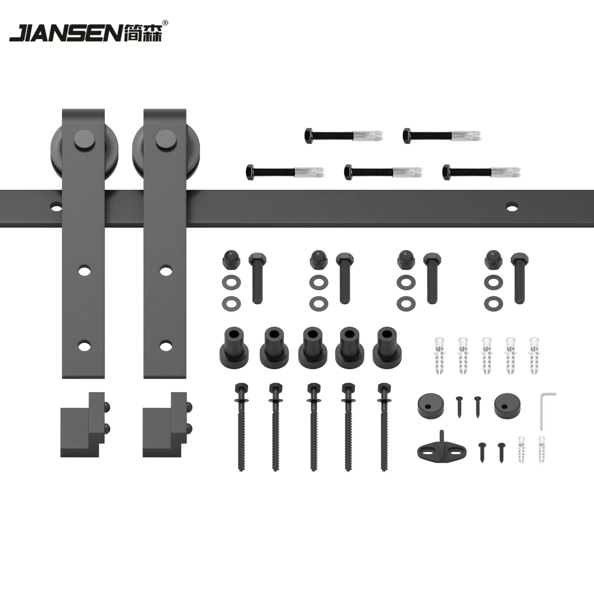 Modern Sliding Barn Door Hardware Kit for Chic Spaces