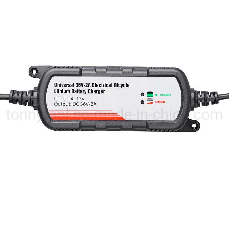 Intelligent 36V Lithium Battery Charger with Overcharge Protection & LED Indicator