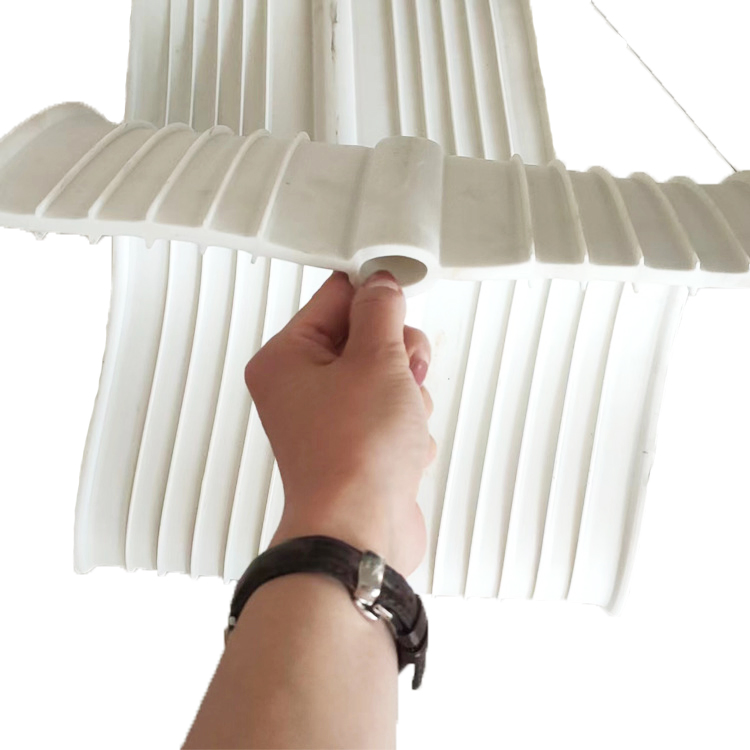 PVC Center-Embedded Water Stop PVC Waterstop for Concrete Joints/ Pond/Roof/Underground Concrete Joint Water Stop