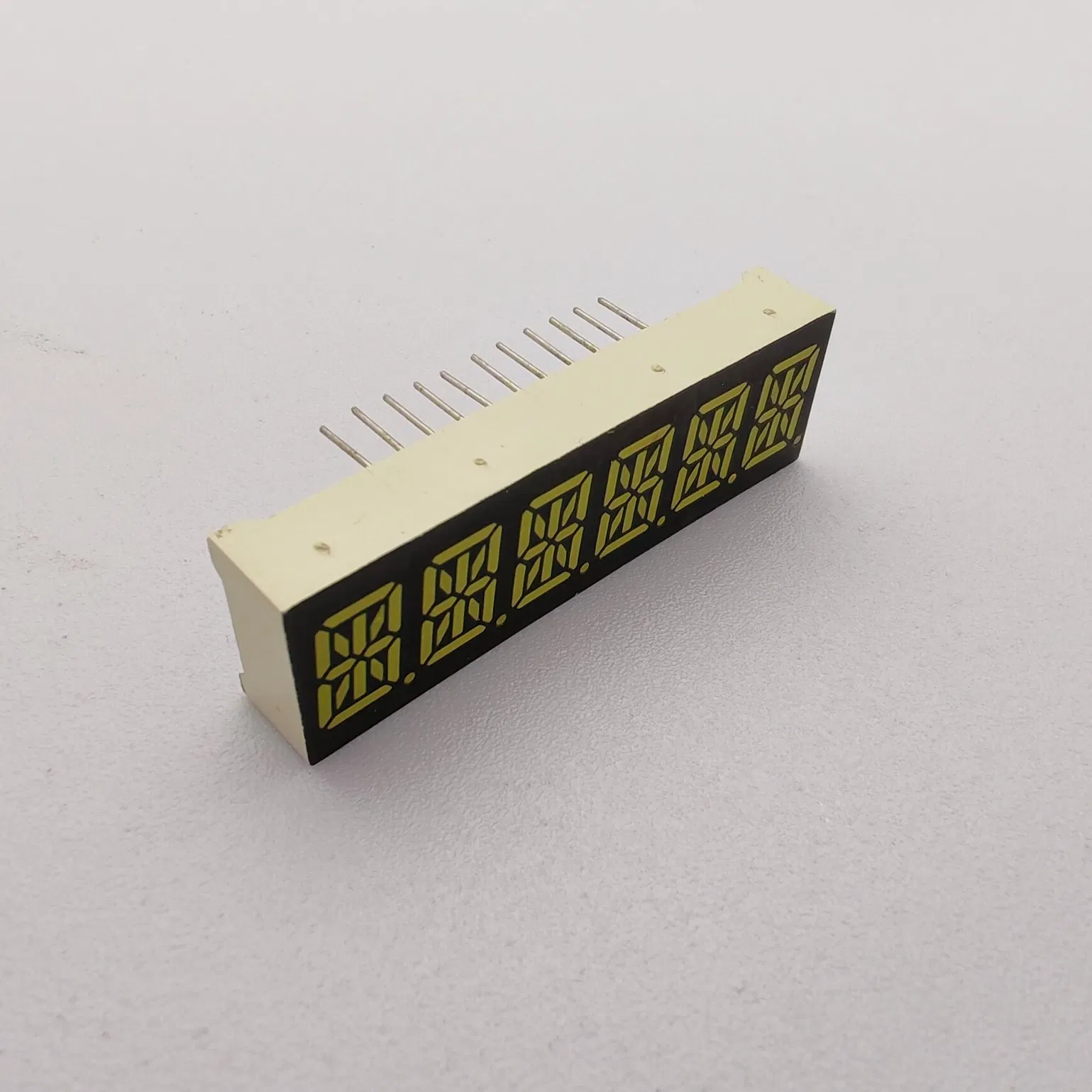 Instrument Panel LED Display: 6-Digit, 14-Segment, Ultra-Bright White