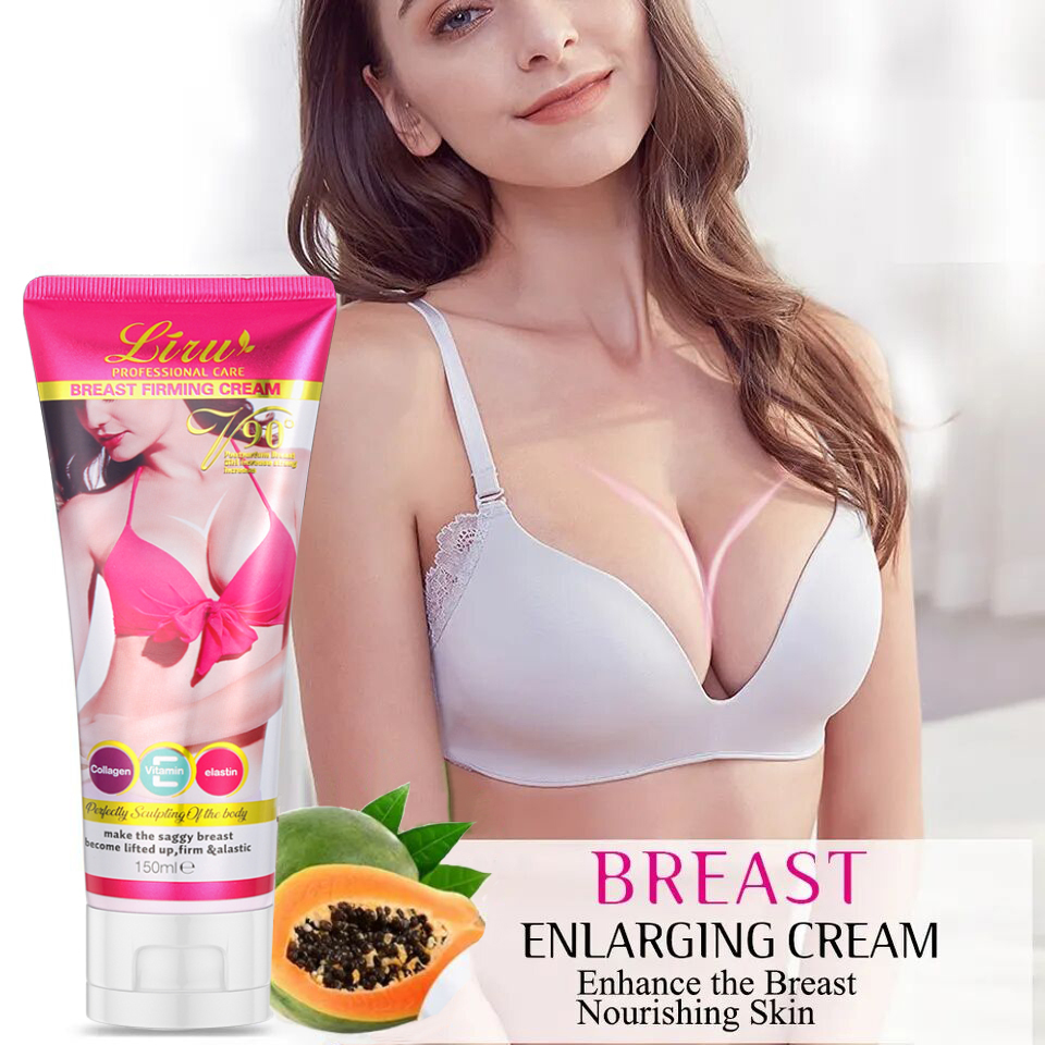 Wholesale Liru Papaya Breast Enhancement Boobs Lift Cream Firming Massage Breast Cream