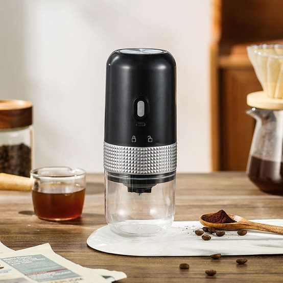 New Design Mini Portable Electric Coffee Maker with Bean Grinder & Capsules