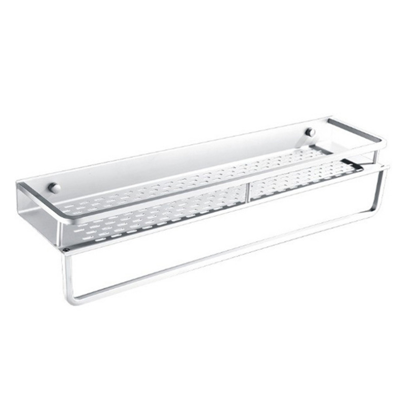 Bathroom Shelves Wall Suction Toilet Storage Shelf for Toilet / Kitchen Vanity Wall Mount