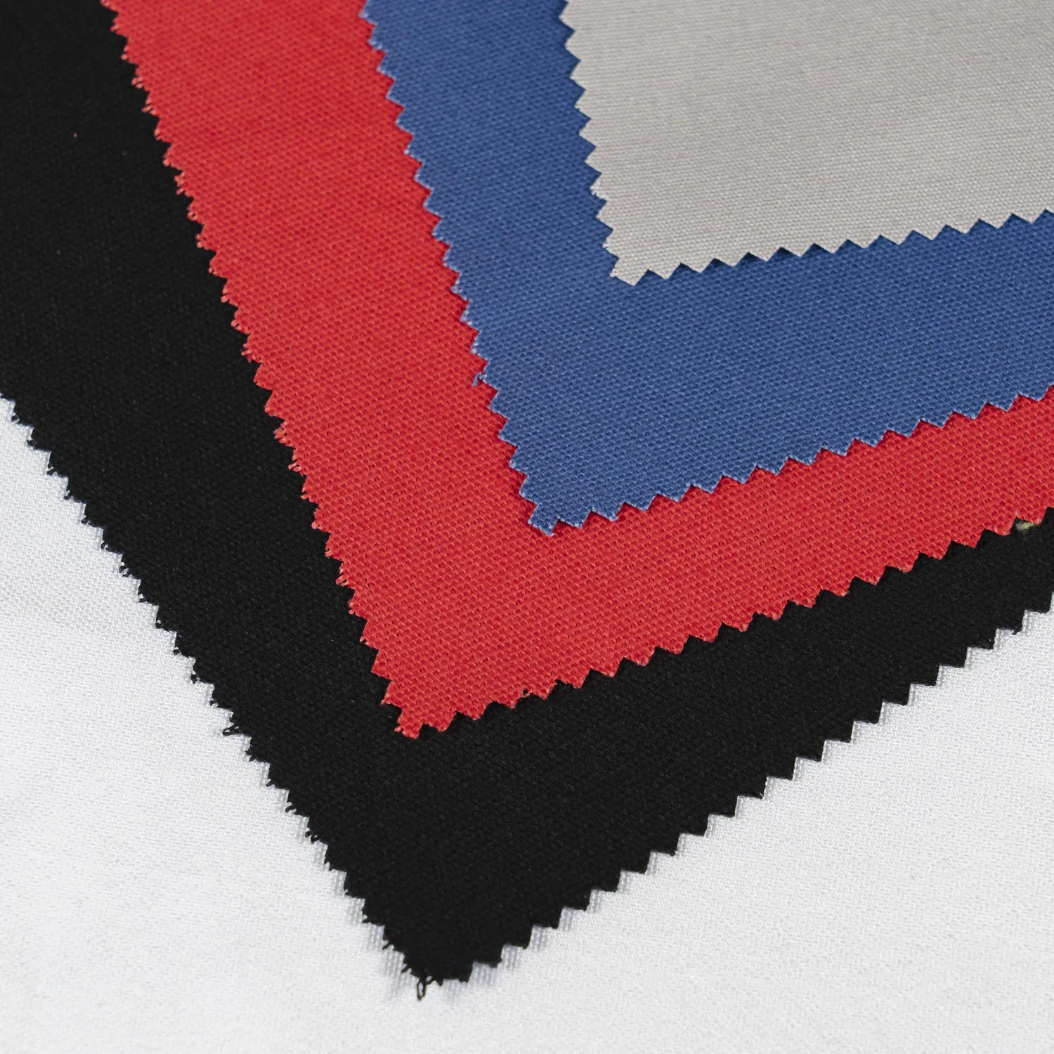 CVC 75/25 Water Oil Repellent Fabric for Security Coats / Jacket / Pants / Trousers Garment Industry Workwear