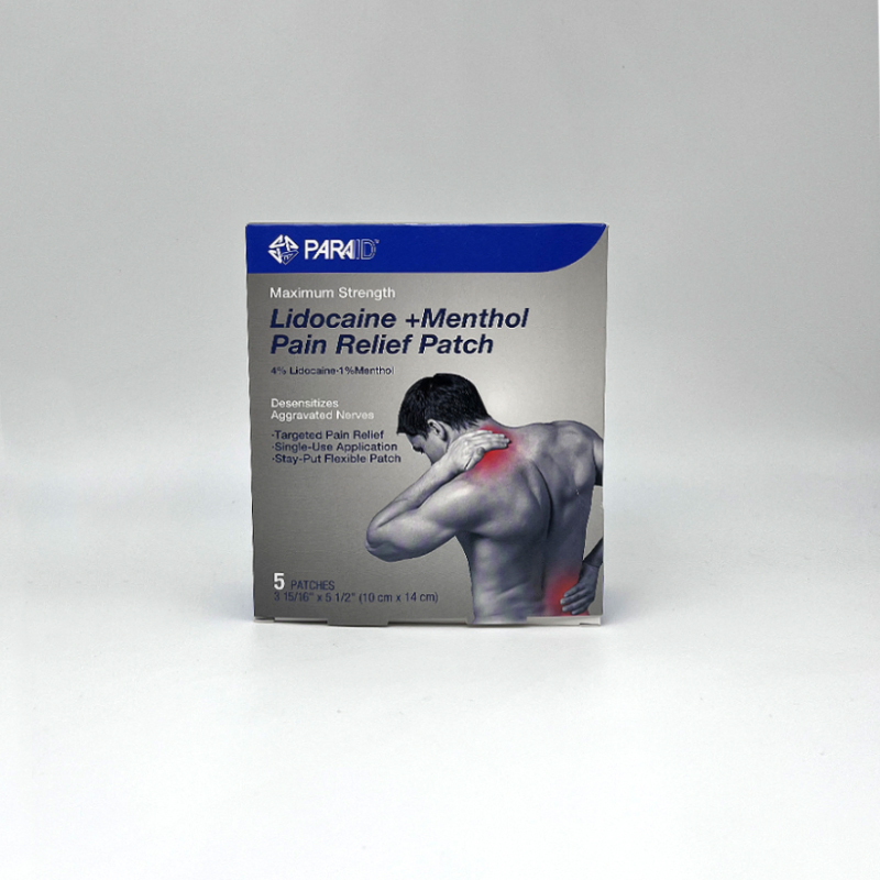 Factory Directly Supply Health Care Pain Relief Patch with Lidocaine and Menthol