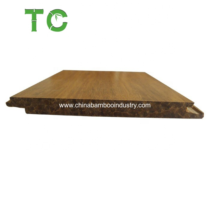 Паркетная доска из бамбука Click Strand Woven, карбонизированная