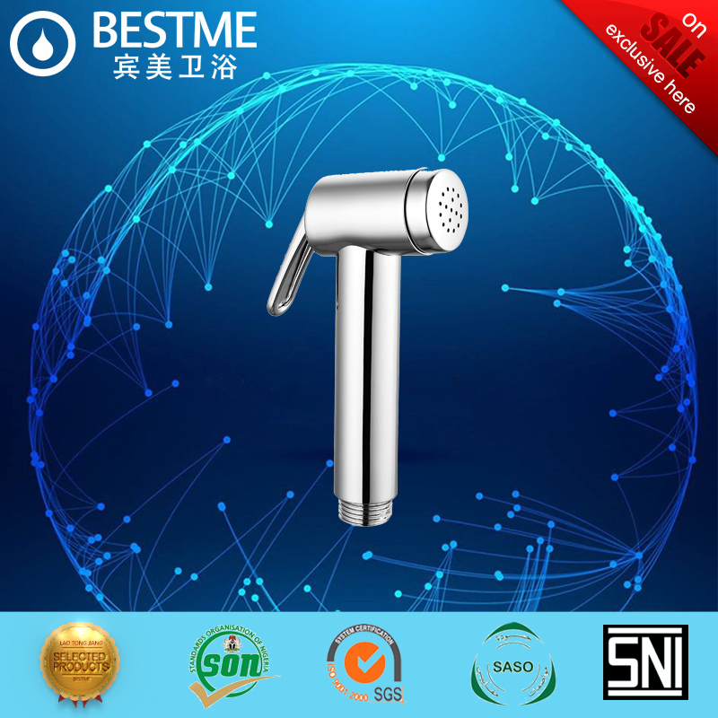 Смеситель для биде хром-золото Bestme BF-H101B