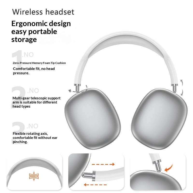 Наушники P9 Airmax True Wireless Bluetooth с глубоким басом