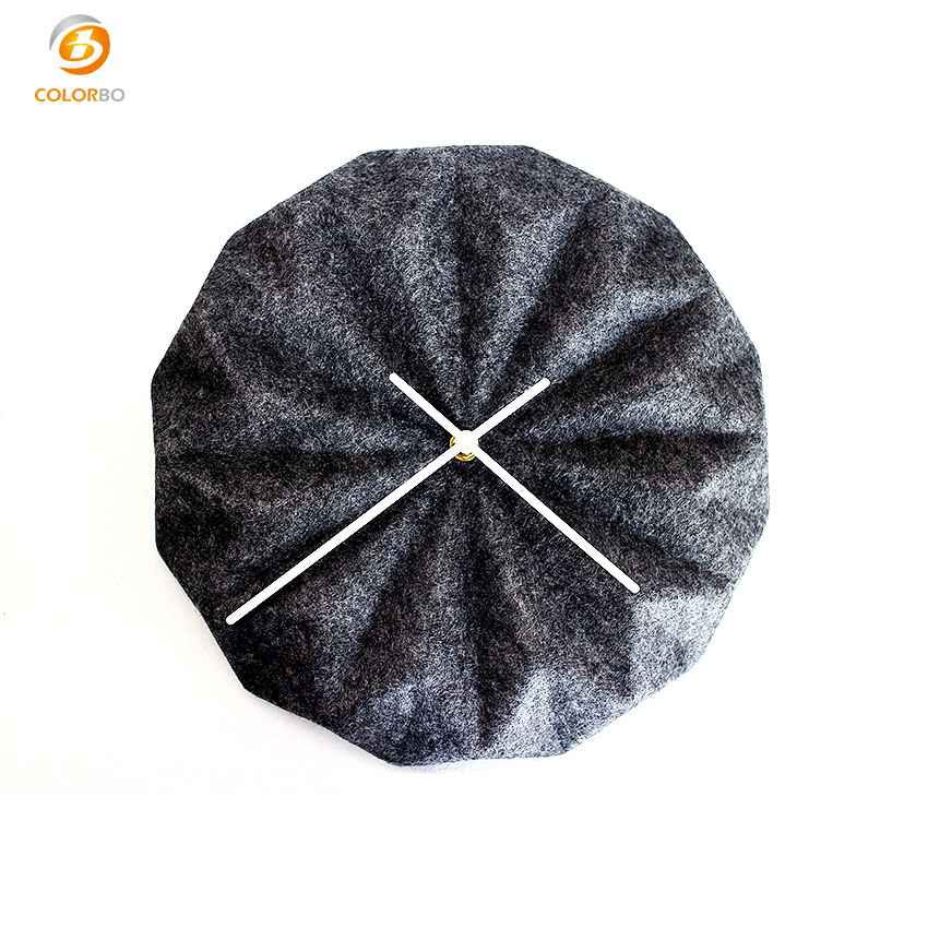 Pet Acoustic Sound Absorption Home Decoration Furniture Acoustic Wall Clock