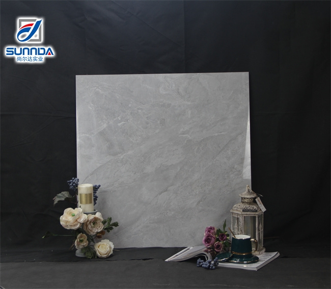 Foshan Home 600X600/800X800/600X1200mm Grey Polished Glazed Porcelain Floor Tile