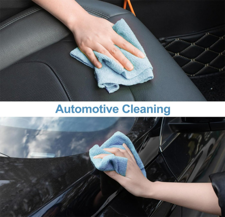 80 Pack Roll Microfiber Cleaning Cloth