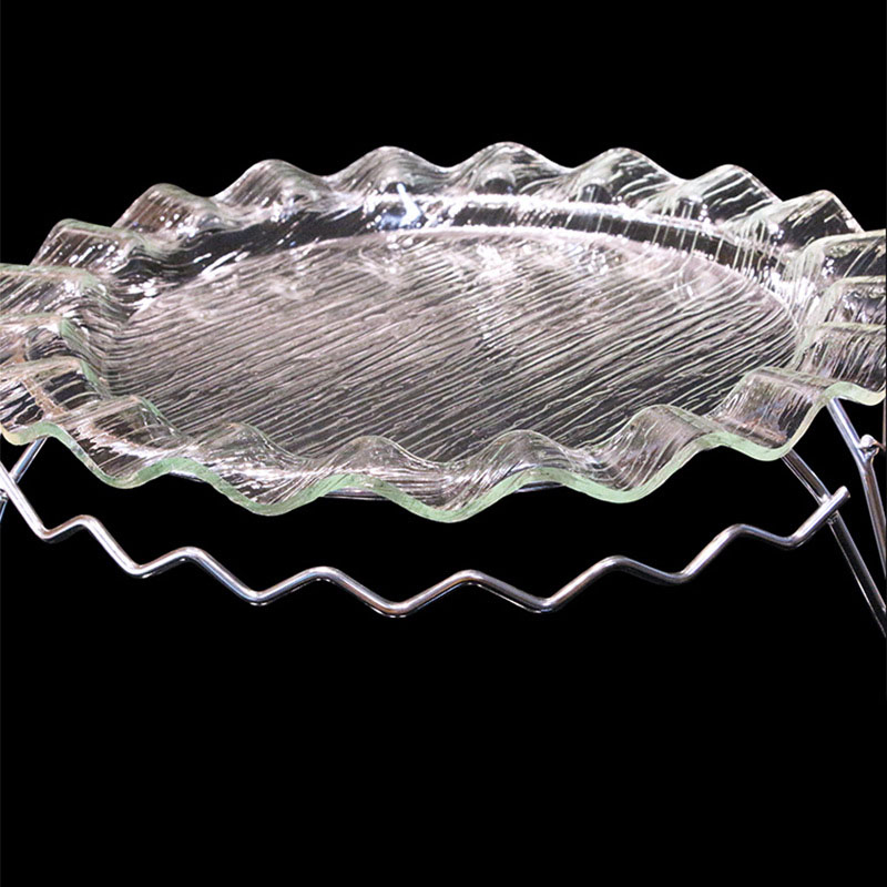 Acrylic Sushi Sashimi Dim Sum Display Japanese and Korean Cuisine Fruit Ice Plate