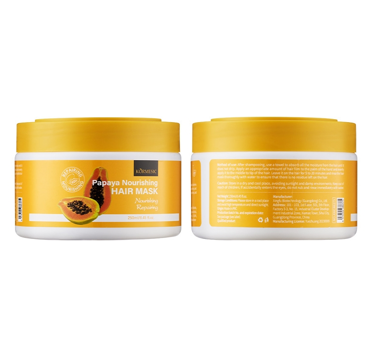 Online Wholesale and Retail Hair Mask Set Watermelon Lightweight Papaya Nourishing Aloe Vera Hydrating Banana Softening Hair Mask