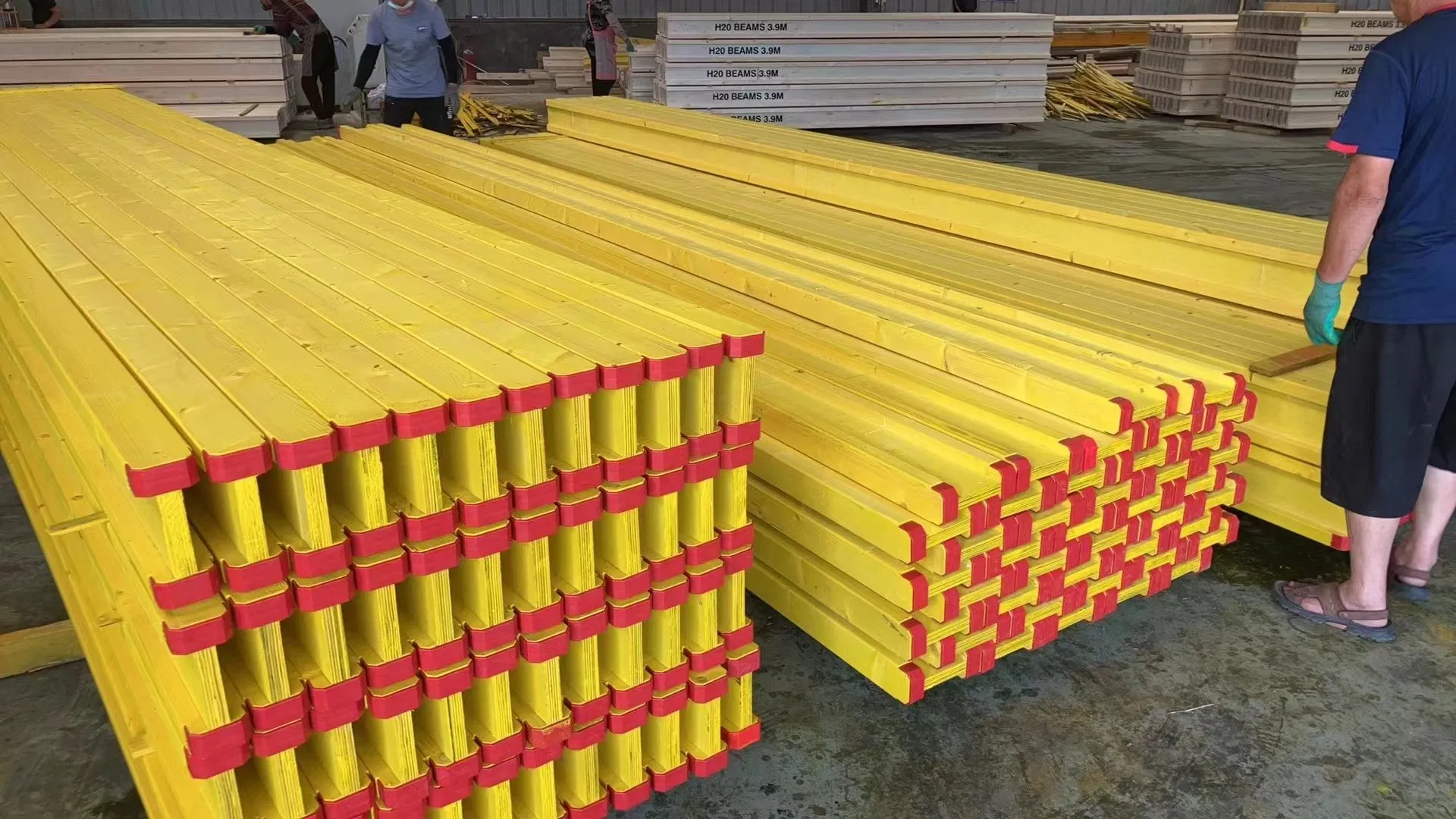Timber Formwork Beam H20 or H16 for Formwork Systems and Concrete Molds