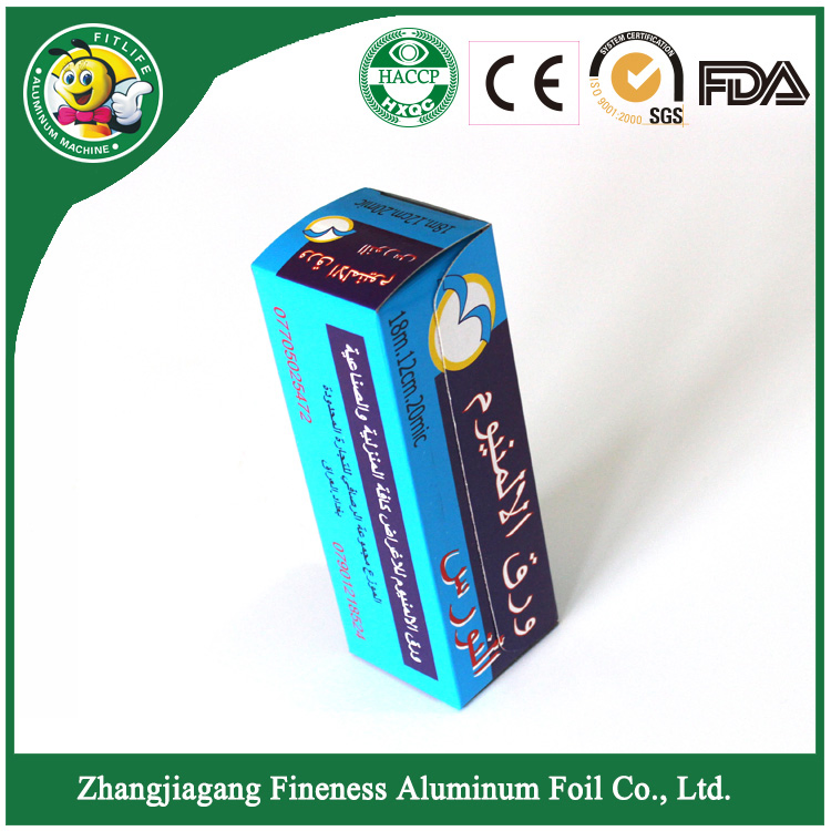 Small Roll Hairdressing Aluminum Foil for Salon Use Aluminium Paper Sheet