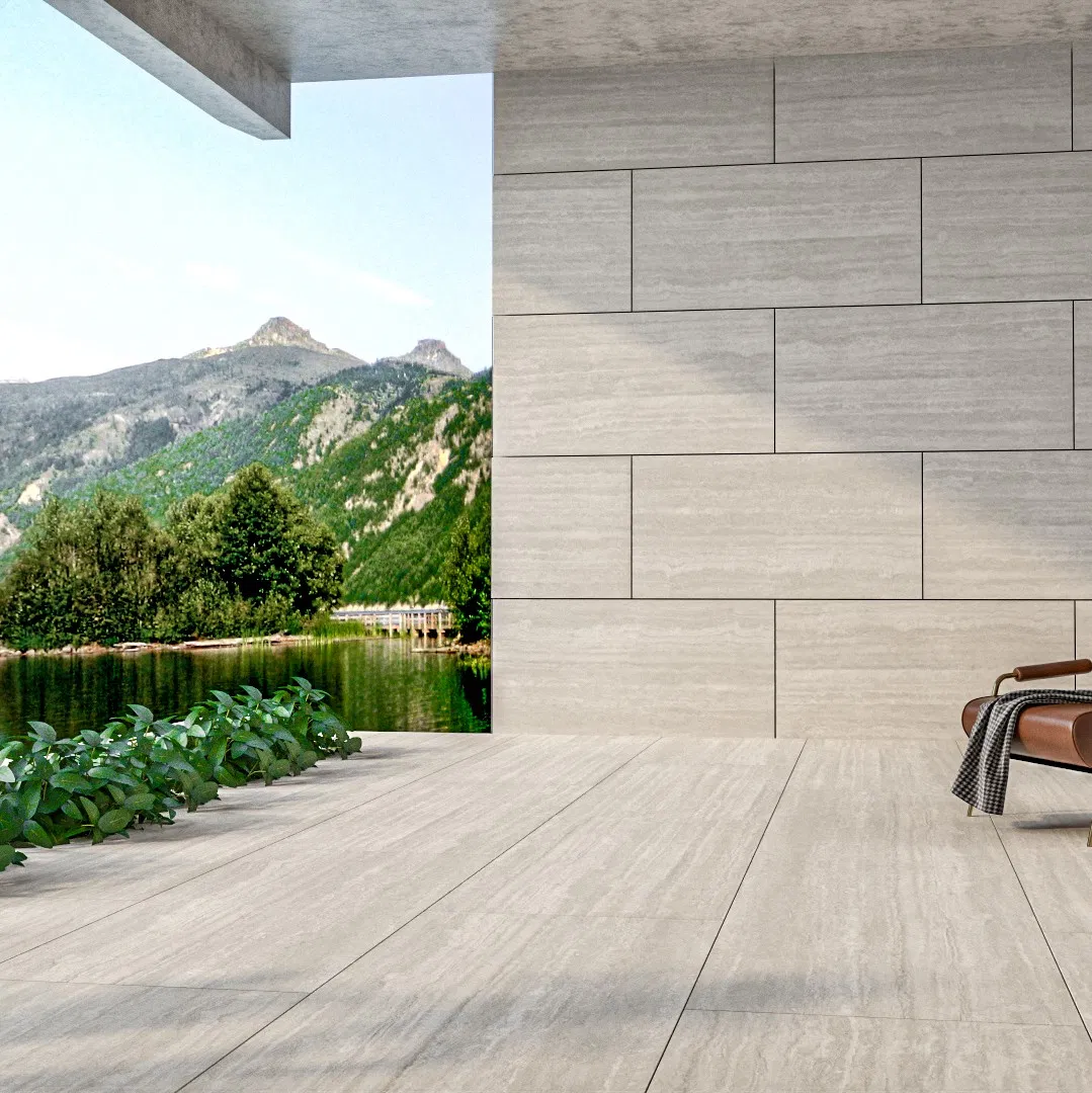 Rustic Elegance Premium Glazed Porcelain Tiles for Modern Interiors
