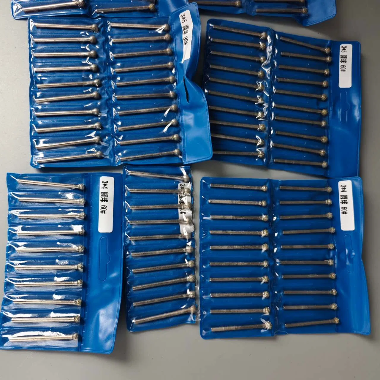 Diamond Burr Rotary File Set for Engraving, Polishing, Carving Glass Stone Metal