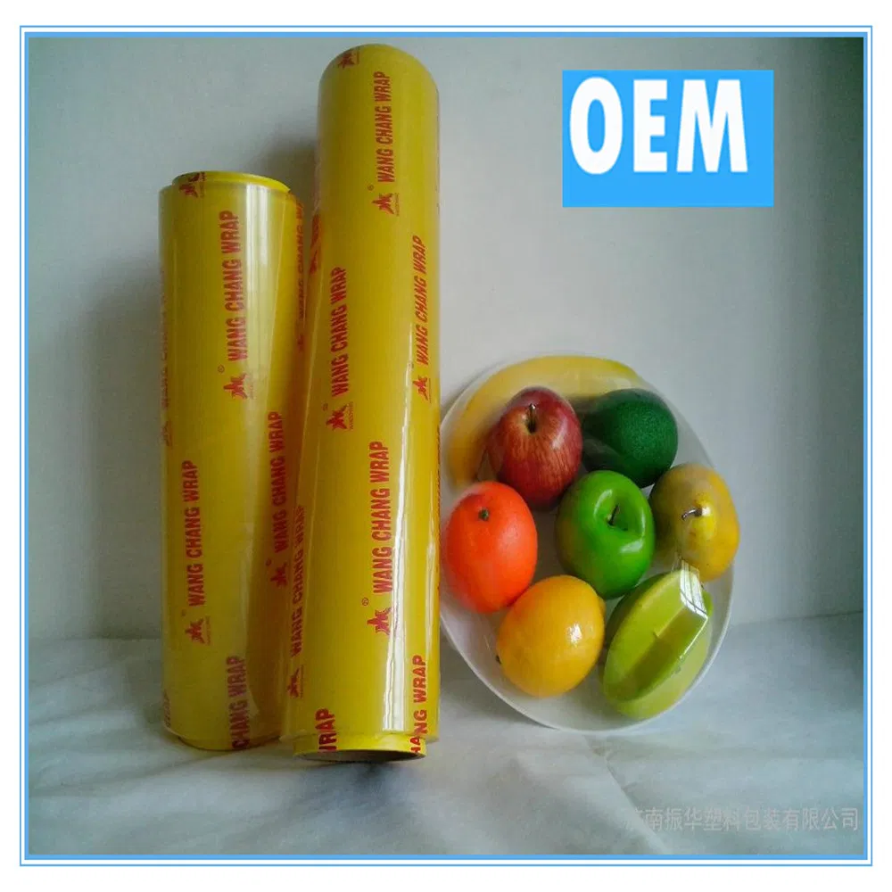11micron 15micron PE PVC Plastic Food Wrap Cling Film Jumbo Roll
