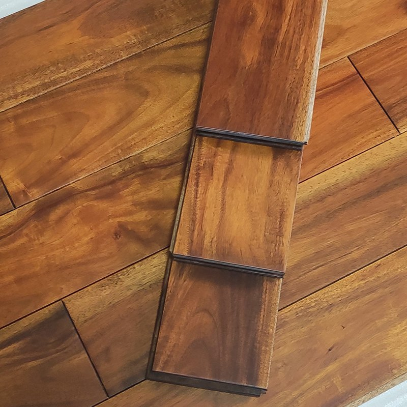 Eco-Friendly 18mm Acacia Wood Herringbone Flooring with Non-Slip Design