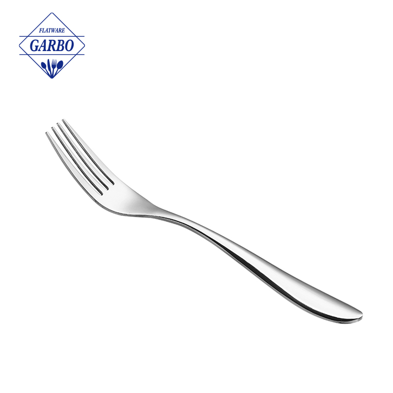 Cheap Price in Stock Wholesale Dishwasher Safe 410 Stainless Steel Dinner Fork with Mirror Polish