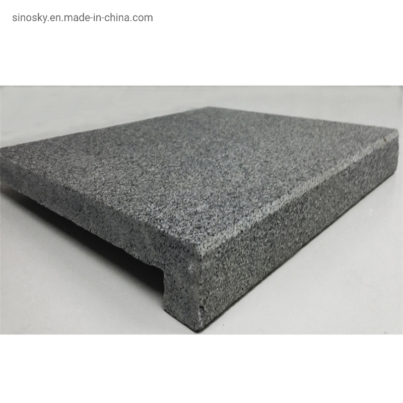 Flamed G684 Granite Full Bullnose Worktop Swimming Pool Coping Stone