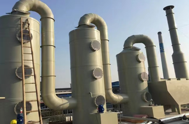 Spray Tower Waste Gas Treatment Equipment for Air Purifier