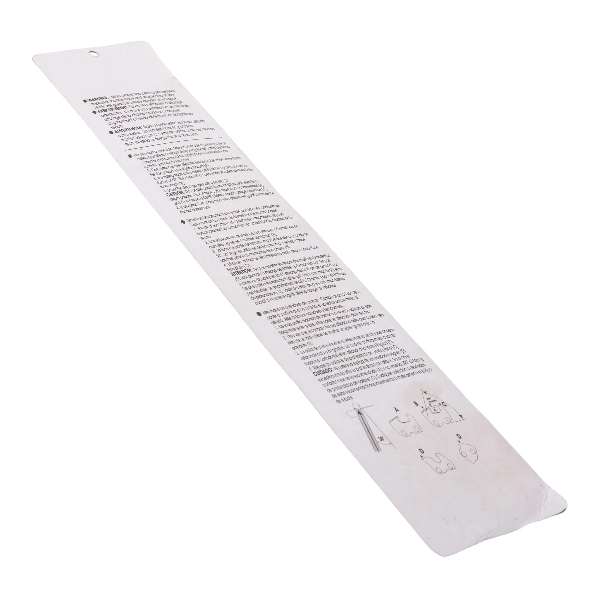 Chainsaw Chain Sharpening Tool High Quality 4.8mm X 200mm 3/16" Chainsaw File
