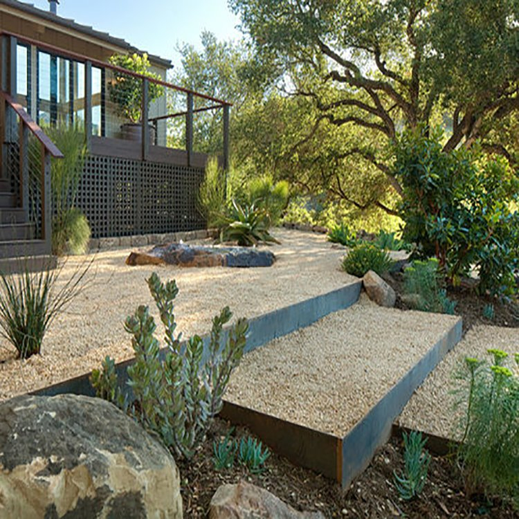 Outdoor Decorate Garden Tool Grass Divider Engineering/Metal Planter/Garden Edging