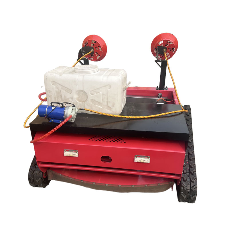 Гусеничный газонокосилка с дистанционным управлением