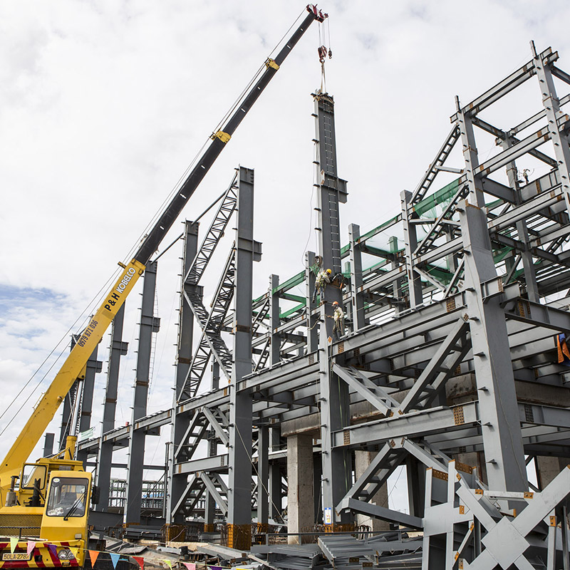High Quality Prefabricated Steel Structure Frame Warehouse with Lower Price