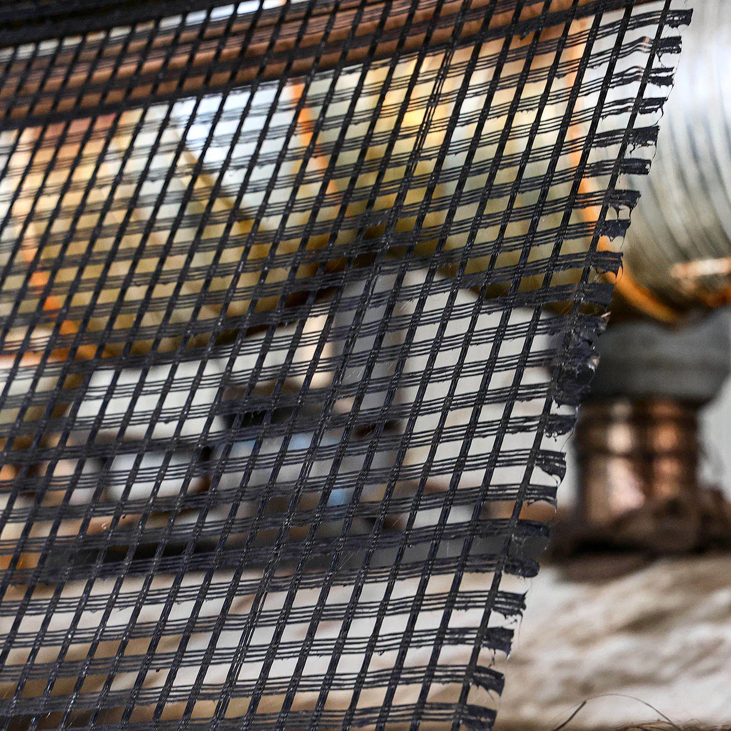 Brand-New Products Custom Sizes Ageing Resistance Fiberglass Geogrid Sheet for Building Renovation