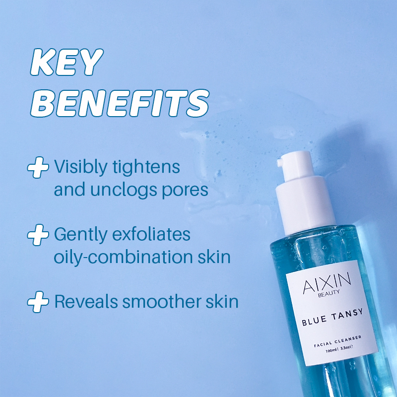 Beauty Skin Care BHA + Blue Tansy Clarity Cleanser Clean Pores Exfoliatin Cosmetics