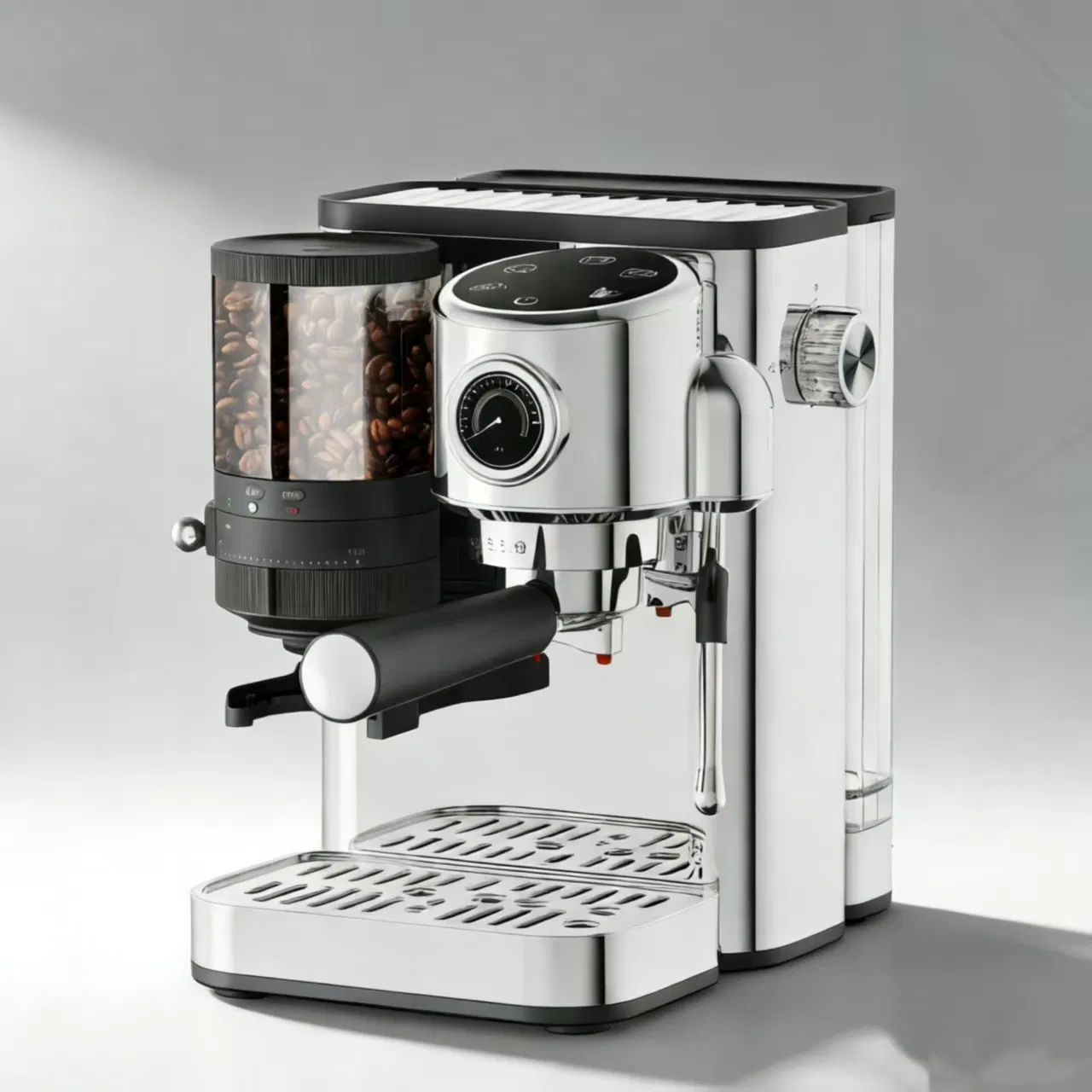 Coffee Machine Spare Parts 3 in 1 Coffeemaker Professional Coffee Machine Cappuccino Espresso Latte