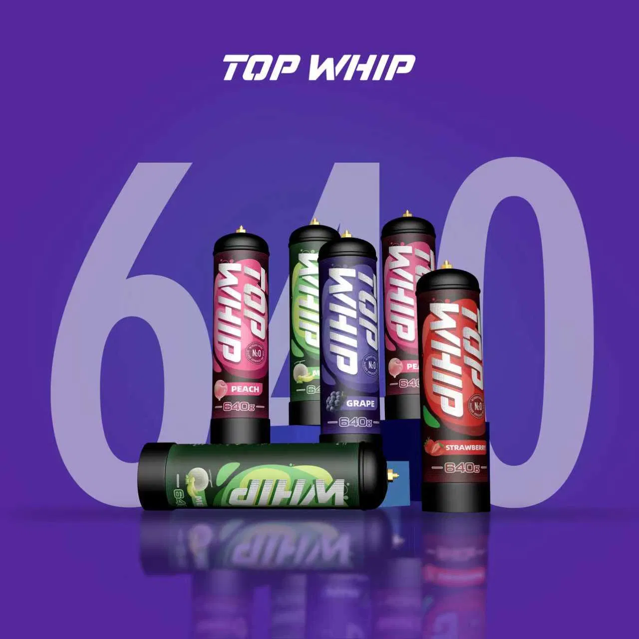 Картридж для взбивания сливок Topwhip 640 г