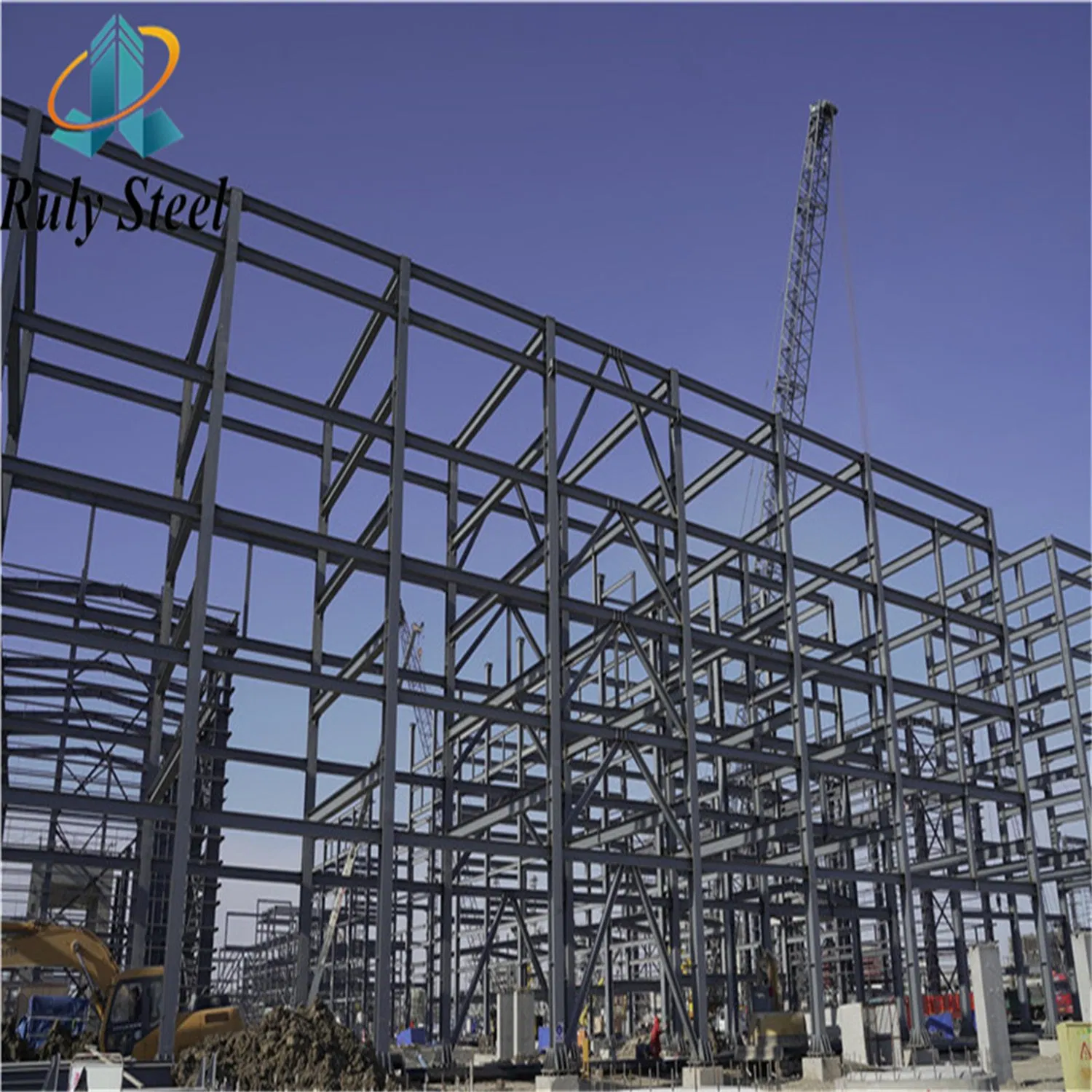 Single Sheet Roof Asia Standard Prefab Industry Steel Structure Building Metal Warehouse