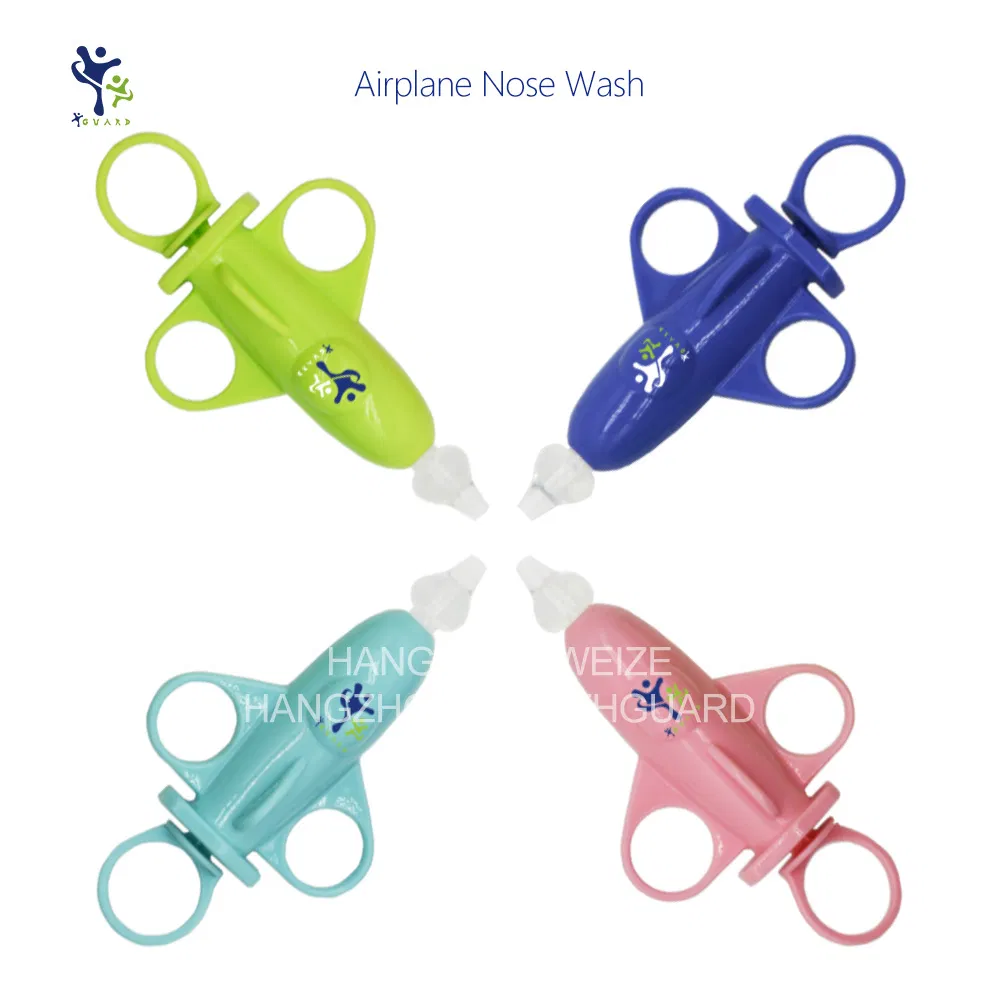 New Plane Nasal Cleaner Nose Washing Silicone Soft Tip Baby Syringe Cleaner