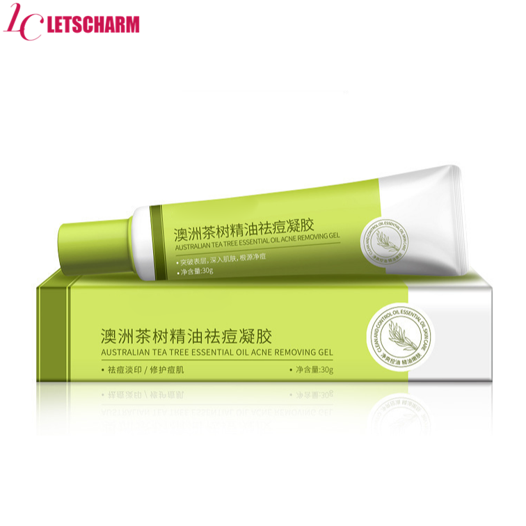 Ls008 OEM/ODM Private Label 30g Tea Tree Clarifying Gel - Hydrating Skin-Restoring Treatment
