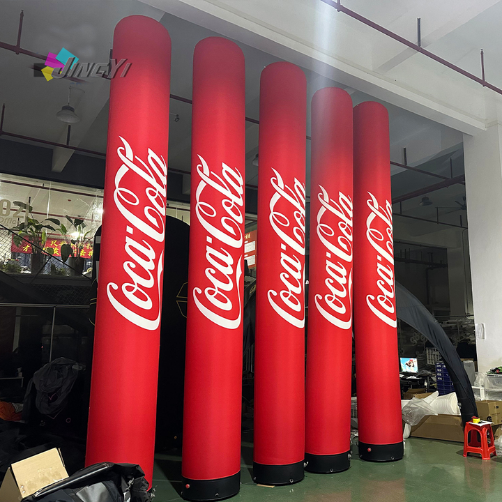 Advertising Inflatable Pillar, Inflatable Column Event Display, Outdoor Tradeshow Inflatable Tube