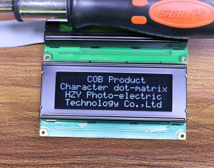 LCD COB 20× 4 DOT Display for Industrial Control Indicators
