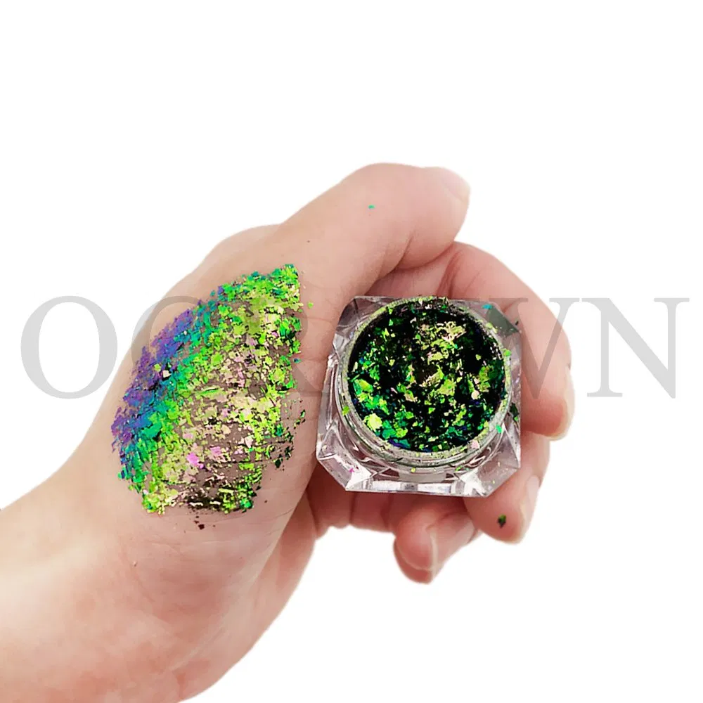 Aluminum Nail Flakes Sequins Powder Glitter for Nail Art Decoration