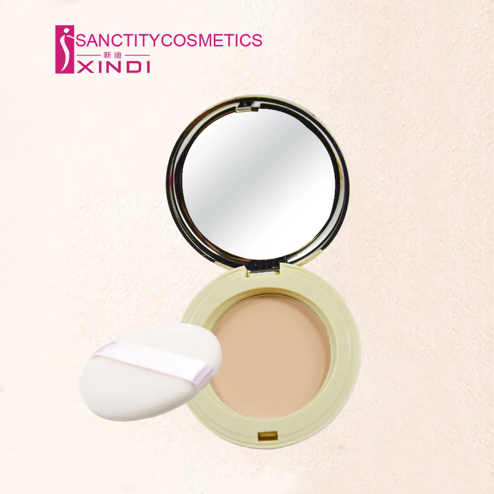 Highlighter Makeup Compact Powder with Powder Puff