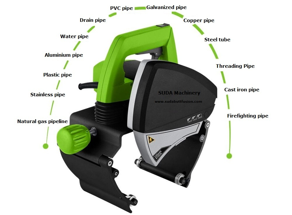 Электрический труборез SDC400 для пластиковых и металлических труб