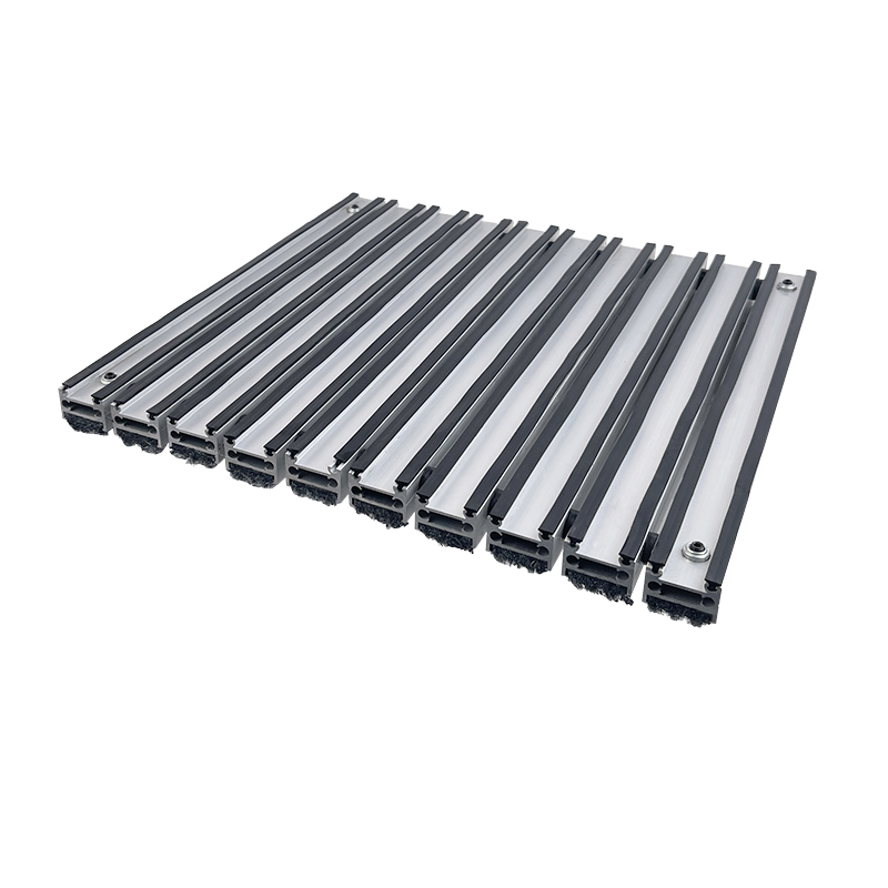 Commercial Exterior Entrance Mat with Aluminum Base for Business