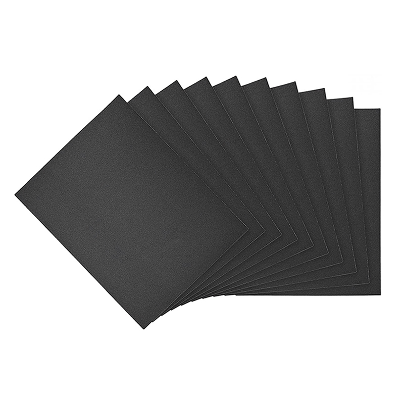 Factory Direct Sale 9*11 Inch Silicon Carbide Sandpaper Grit 120 Wet and Dry Waterproof Sanding Sheets