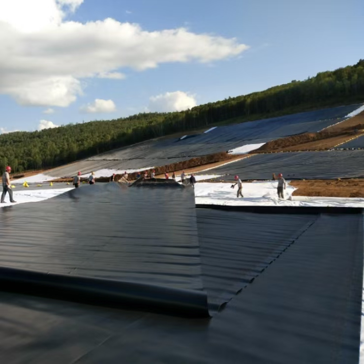 HDPE Geomembrane Black 1.5mm 2.0mm 3.0mm
