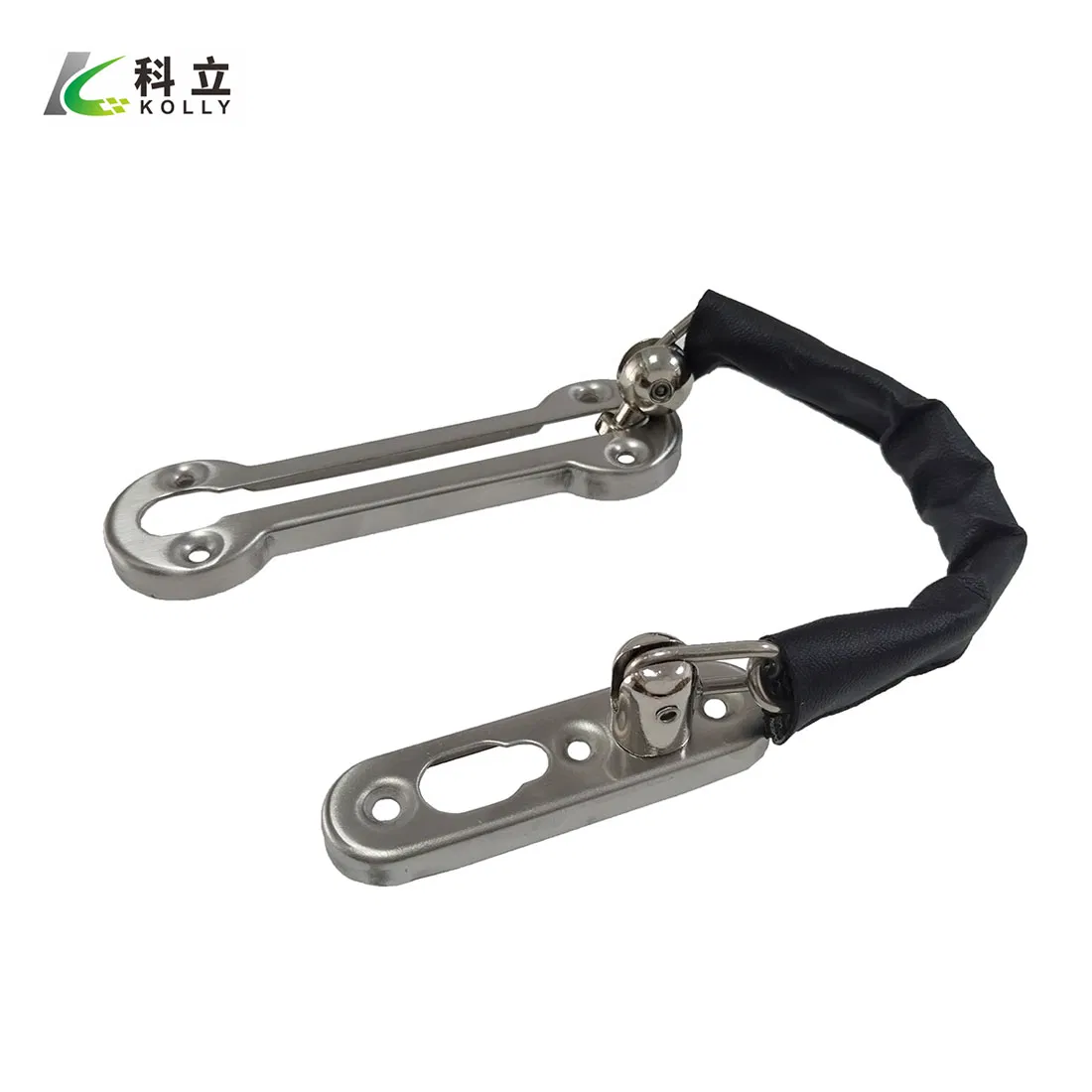 Sturdy & Rust-Resistant Zinc Alloy/Stainless Steel Security Door Chain Bolt for Inside Door and Extra Front Door Lock
