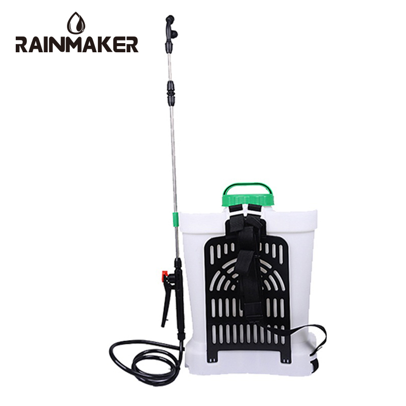 Rainmaker 16L Agricultural Rechargeable Knapsack Plastic Portable High Pressure Battery Sprayer