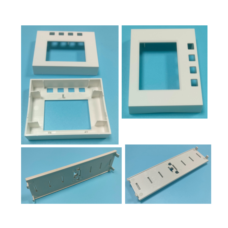 Custom 500000~1000000 Cycles Life Time Plastic Cover Injection Mold for Desktop Adapter