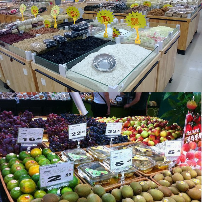 Customized Advertising Sticky Price Label for Supermarket Retail Stores